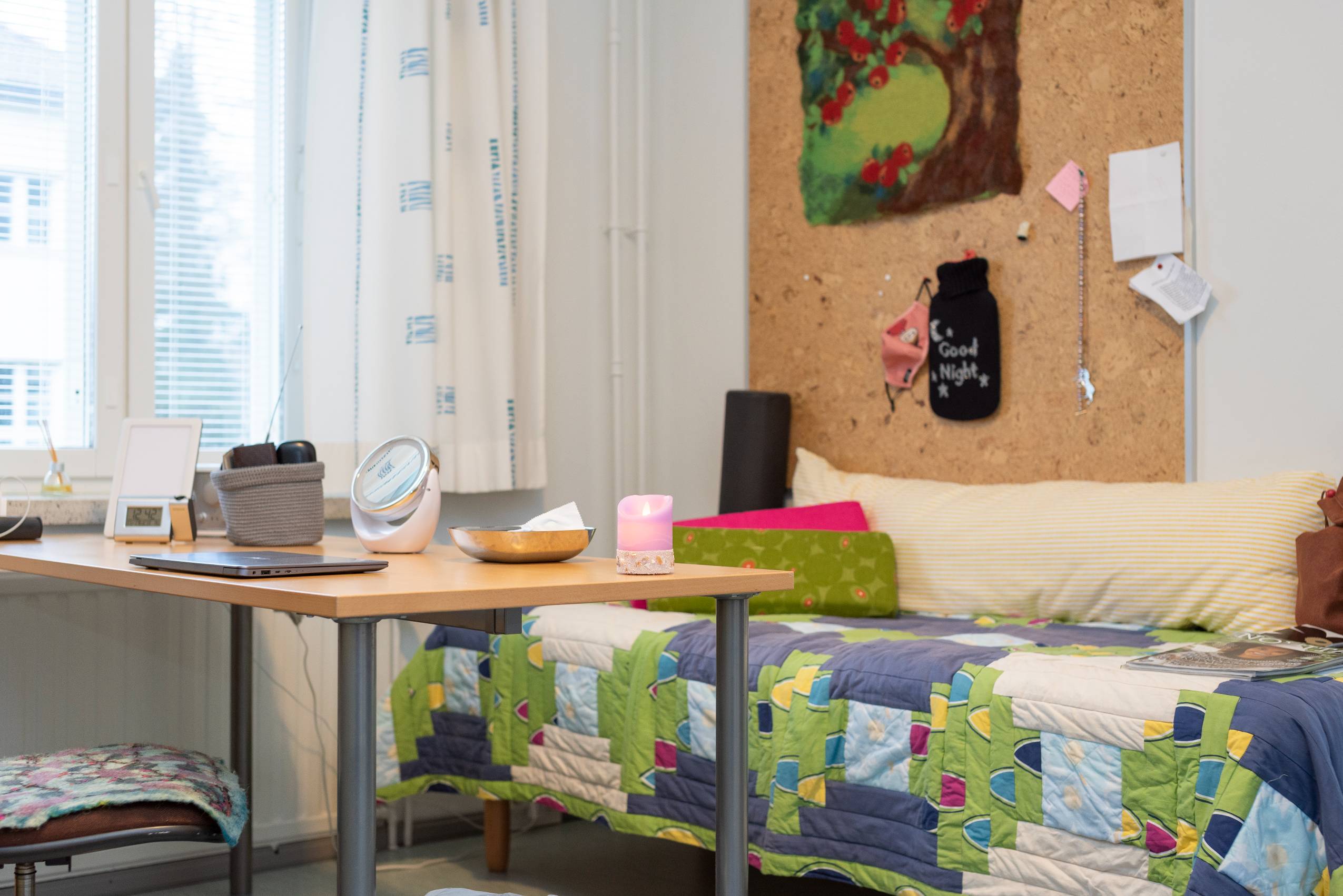 Kuva sisutetusta huoneesta